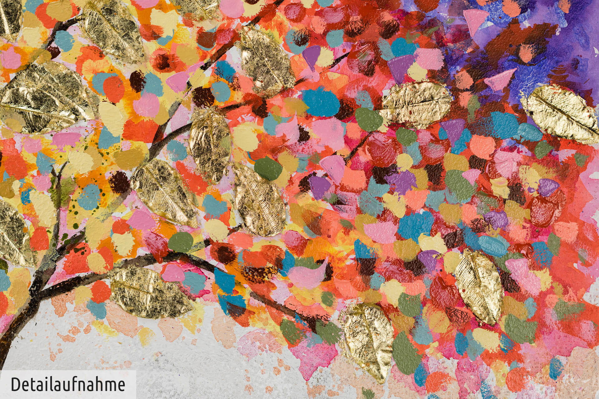 ÖLGEMÄLDE 120/60 cm - Multicolor, Holz/Textil (1.62/60cm) - KUNSTLOFT