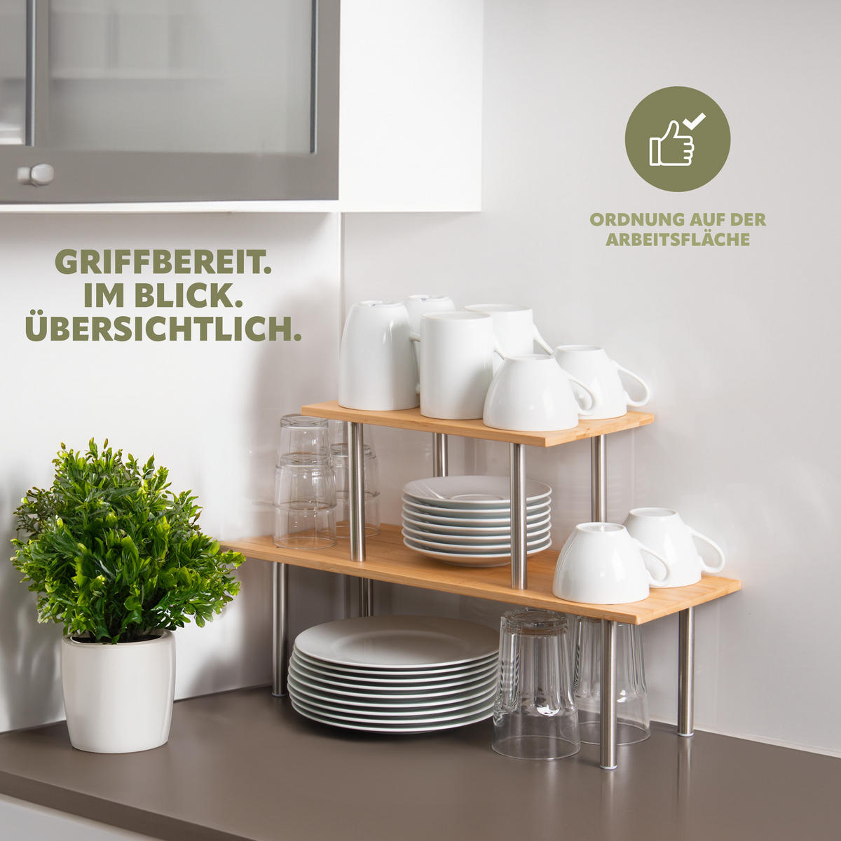 Braun, Holz (50/31/19cm) - bremermann