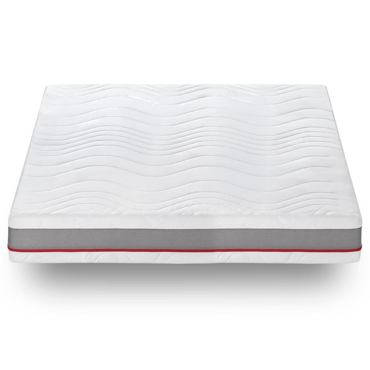 FEDERKERNMATRATZE Premium 180x200 cm - Weiß, Textil (180/200cm) - Sleezzz