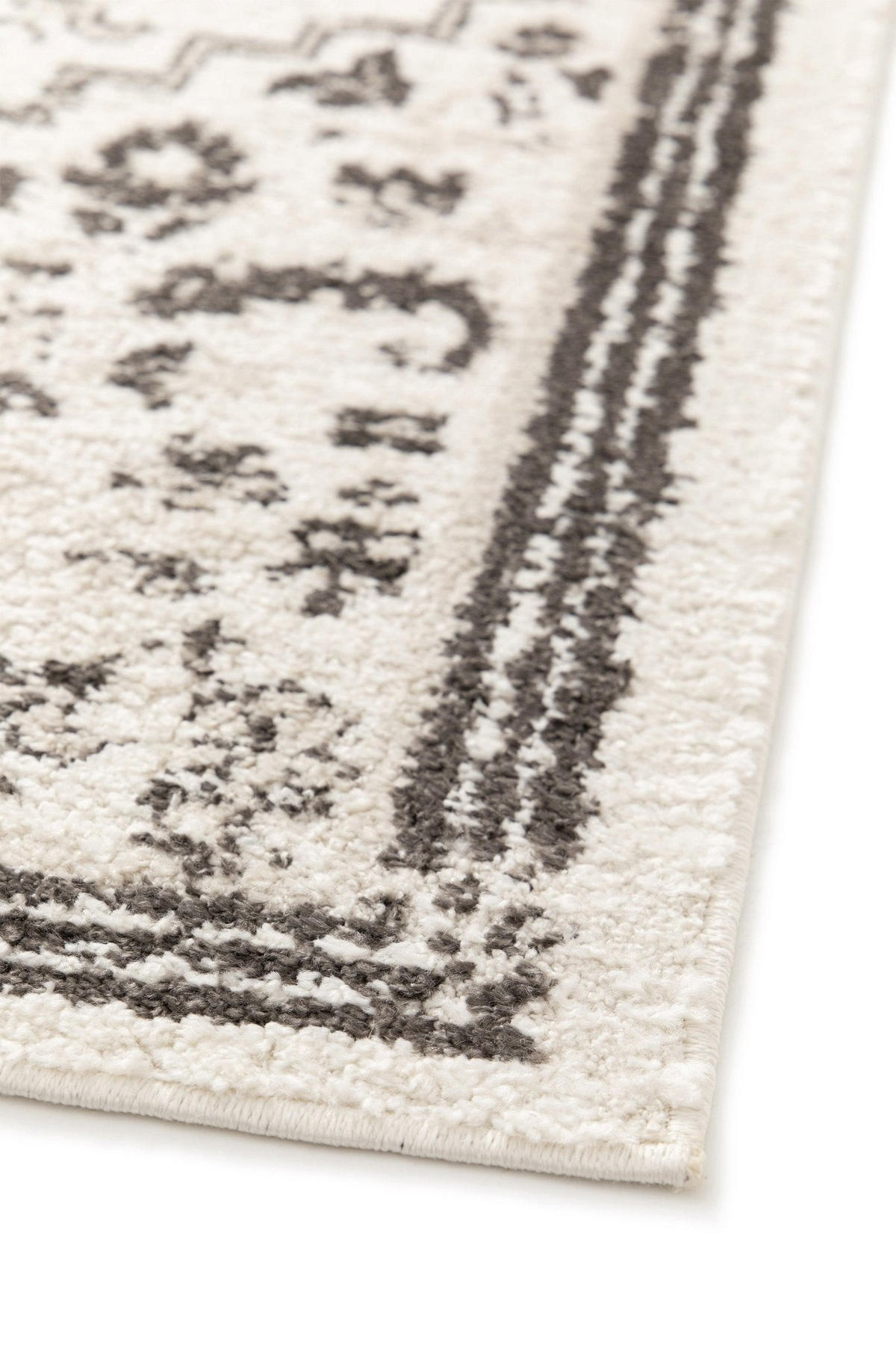 TEPPICH sehr weich grafisch grau - Grau, Textil (200/290cm) - AFK Living