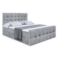 BOXBETT BERO-Z - 180 x 200 - H3 - Grau - Grau, Holzwerkstoff (180/200cm) - ALTDECOR