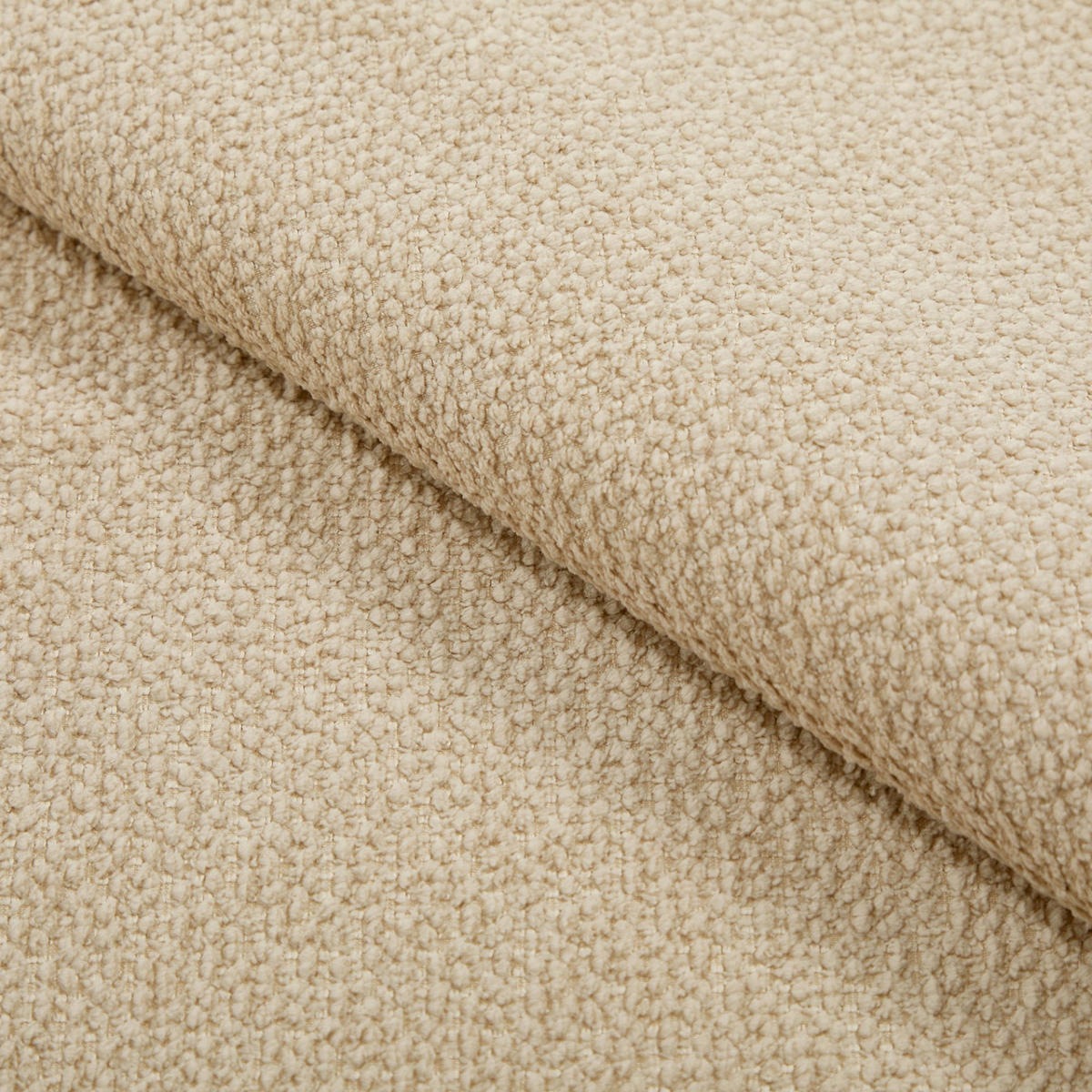 STÜHLE 2er Set LINA Schlingenvelours Beige 52cm - Beige, Textil (52/79/53cm) - Premium Interiors