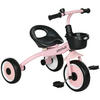 KINDERDREIRAD, Blau/Weiß/Roa, Metall+ EVA - Rosa, Metall (70.5/53/58cm) - AIYAPLAY