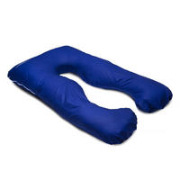 ERSATZBEZUG- Baumwolle (Blau) - Dunkelblau, Textil (100/150cm) - KomfortKissen