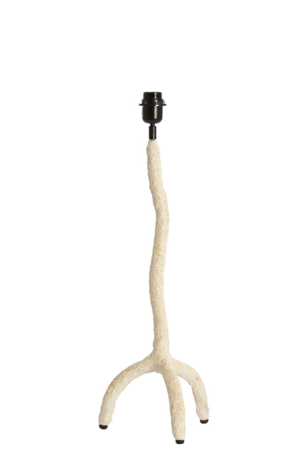 LAMPENFUSS Guja Braun 20/20/57 cm - Hellbraun, Papier (20/20/57cm) - Light & Living