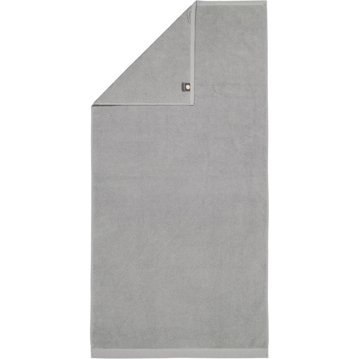 DUSCHTUCH BARONESSE KIESEL - 85 - Grau, Textil (70/130cm) - Rhomtuft