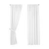 SCHLAUFENGARDINE 2ER SET »Jena« HxB 145x140 cm Weiß - Weiß, Textil (140/145cm) - Gardinenbox