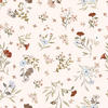 VLIESTAPETE Lilydale Blumen 50 cm x 10 m, hellrosa - Pink/Hellrosa, Papier (50/1000cm) - Lilipinso