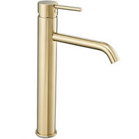 WASCHBECKENARMATUR LUNGO L. GOLD HIGH 18/5/28 cm - Goldfarben, Metall (5/28/18cm) - REA