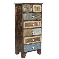 KOMMODE Ivar Holz Mehrfarbig 110x50x35cm - Multicolor, Holz (50/110/35cm) - DELUKE
