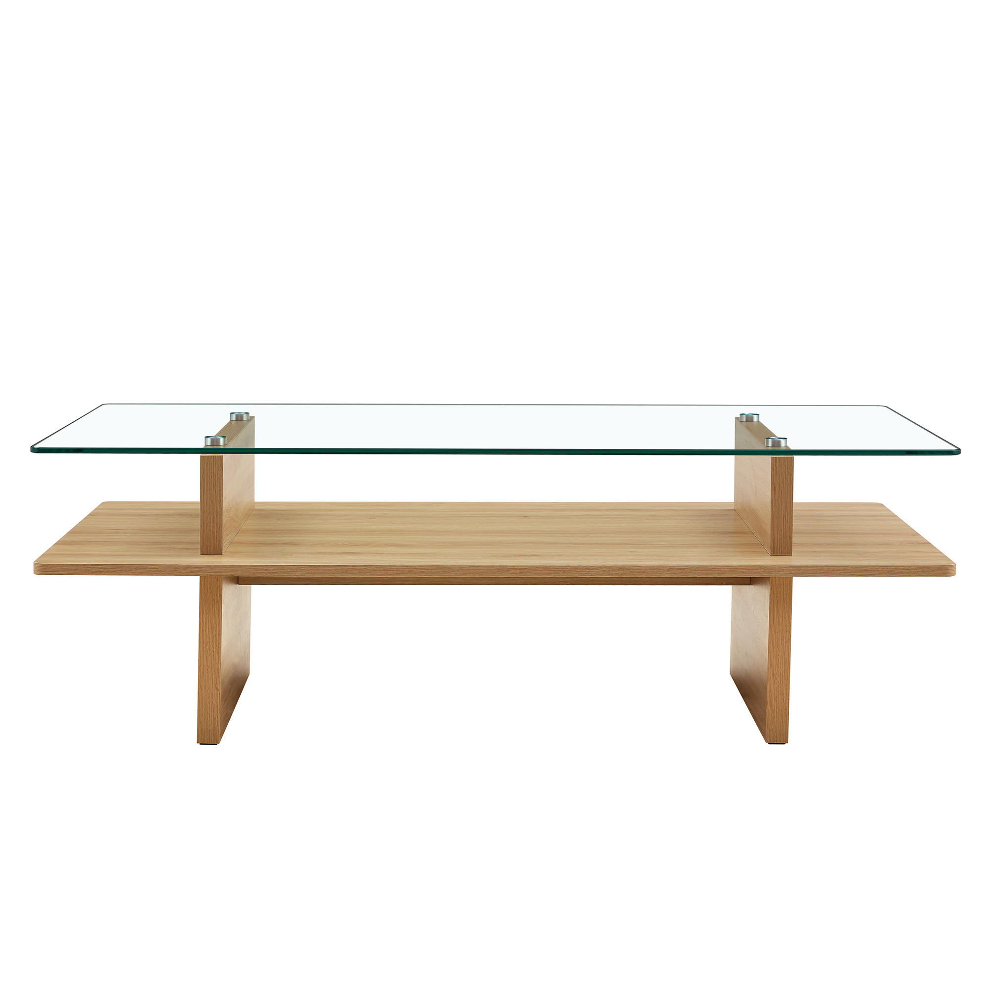 COUCHTISCH Holzfarben 115/55/40 cm - Naturfarben, Holzwerkstoff (55/115/40cm) - PANGIVO