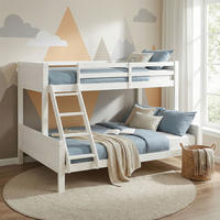 ETAGENBETT 90/200 cm 140/200 Weiß - Weiß, Holz (140/200cm) - Homestyle4u