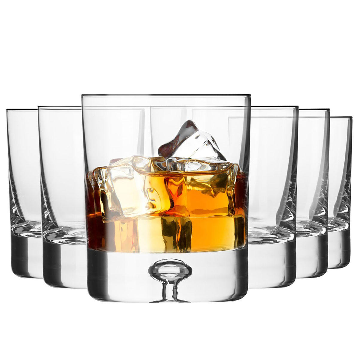 WHISKYGLÄSER 6er-Set 250 ML - Transparent, Glas (0.25L) - Krosno Glass