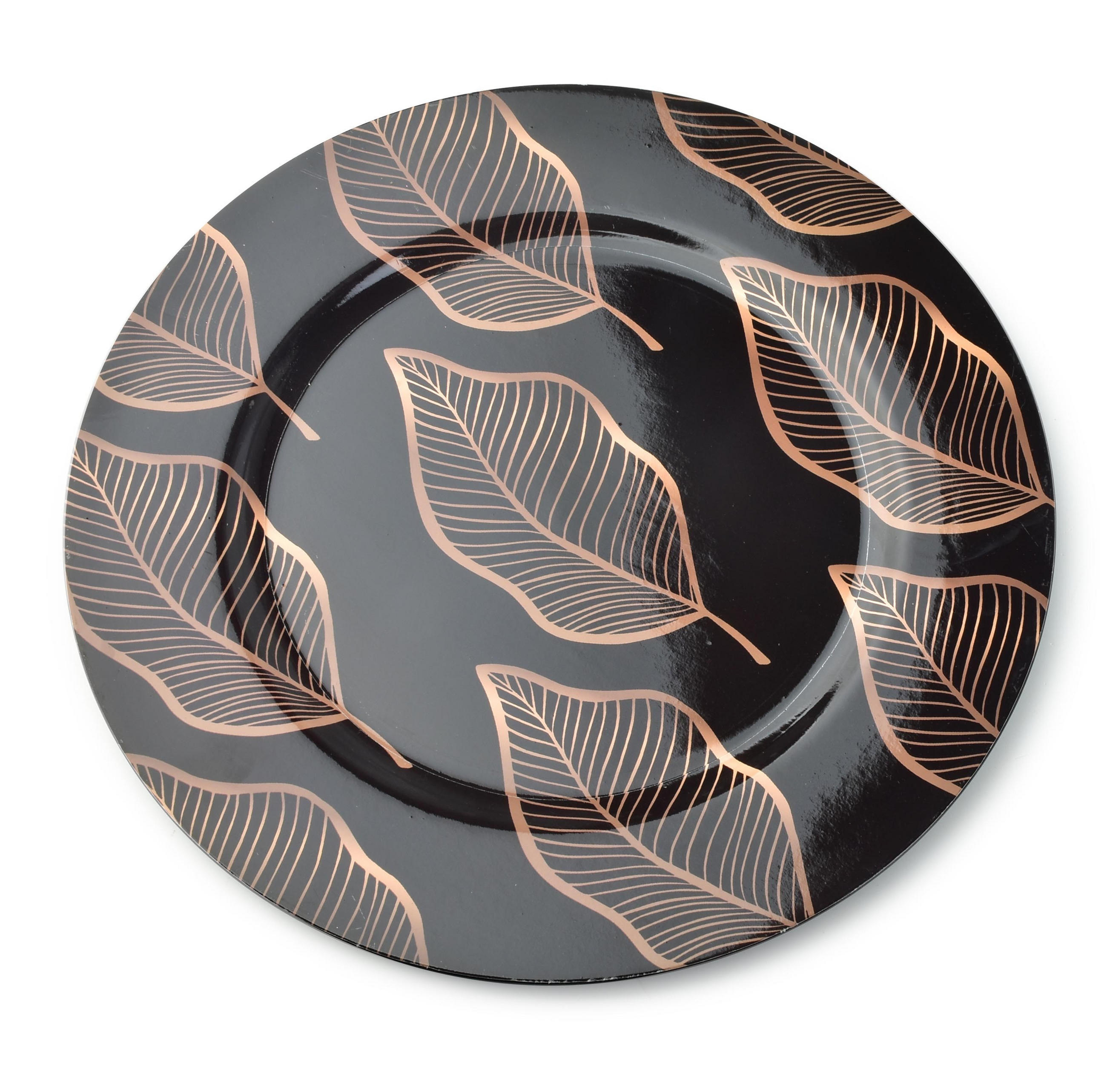 UNTERSETZER Blanche Schwarz 33/33/2 cm Kunstoff - Schwarz, Kunststoff (2cm) - Mondex