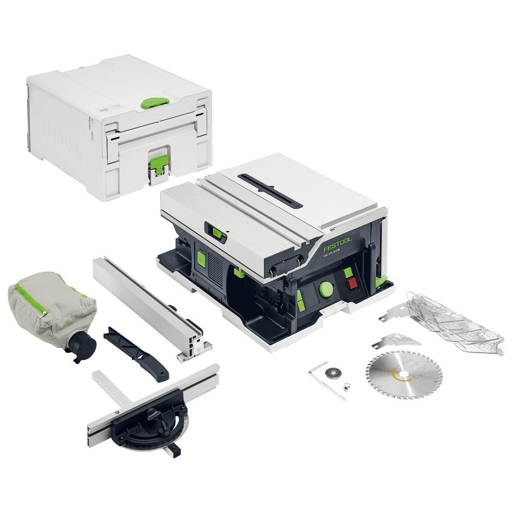 AKKU-TISCHKREISSÄGE CSC SYS 50 EBI-Basic - Multicolor, Kunststoff (530/650/440cm) - Festool