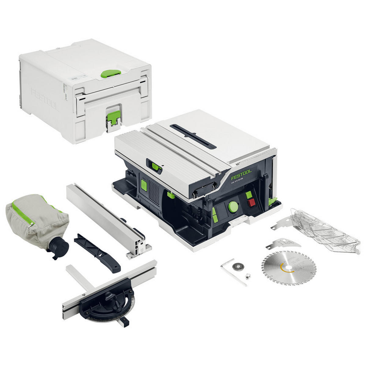 AKKU-TISCHKREISSÄGE CSC SYS 50 EBI-Basic - Multicolor, Kunststoff (530/650/440cm) - Festool