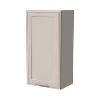 HÄNGESCHRANK Salo W4/50 Weiß / Kaschmir Matt 50 / 32,5 / 96cm - Kaschmir/Weiß, Holz/Holzwerkstoff (50/96/32.5cm) - Feldmann-Wohnen
