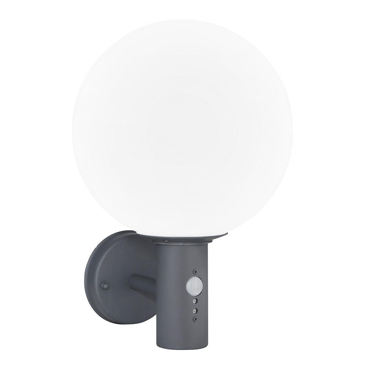 LED AUSSEN-WANDLEUCHTE OSSY Anthrazit Glas - Anthrazit, Glas (26.5/37/25cm) - Globo Lighting