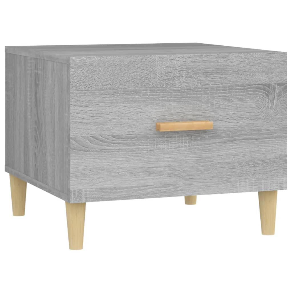 COUCHTISCH Grau Sonoma 50x50x40 cm Holzwerkstoff - Grau, Holzwerkstoff (50/50/40cm) - furnicato