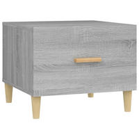 COUCHTISCH Grau Sonoma 50x50x40 cm Holzwerkstoff - Grau, Holzwerkstoff (50/50/40cm) - furnicato