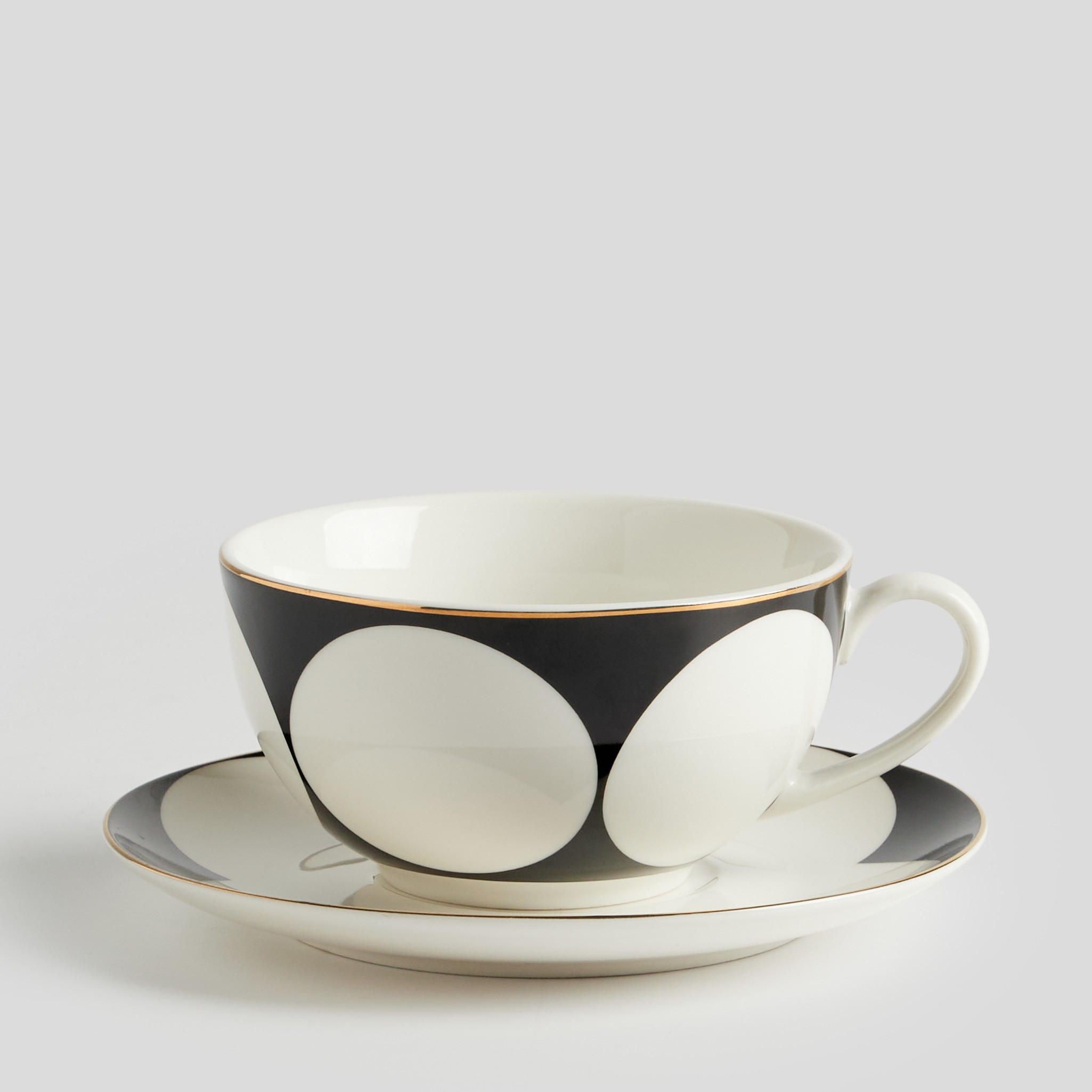 TASSE MIT UNTERTASSE Genesis - Multicolor, Keramik (0.24L) - home&you