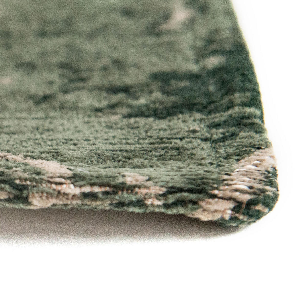 TEPPICH In-/Outdoor Flachgewebe FADE Grün 280 x 390 cm - Grün, Textil (280/390cm) - Novatrend