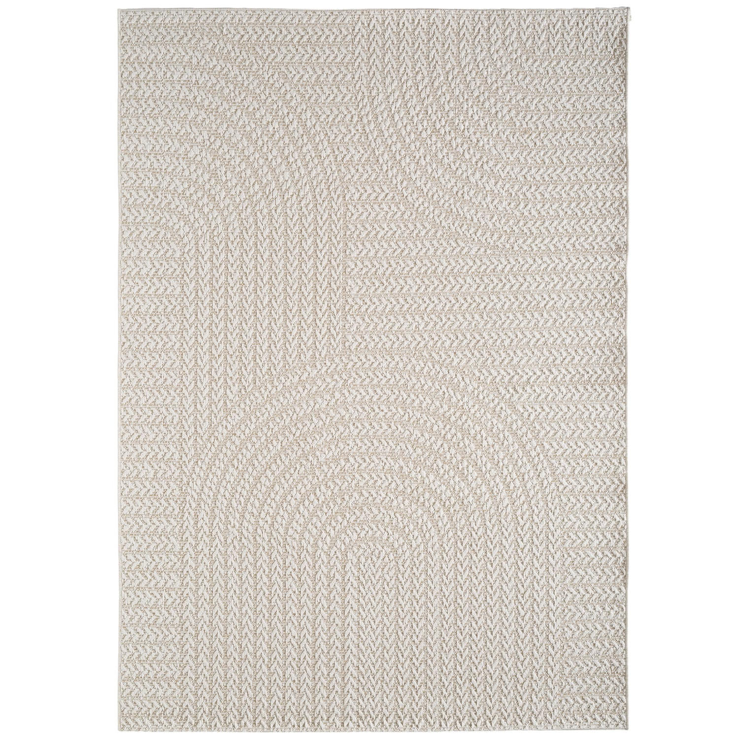 OUTDOORTEPPICH 120/170 cm Waregem 629 - Creme, Kunststoff (120/170cm) - Paco Home