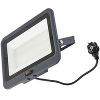 LED-FLUTER - 100W mit Bewegungsmelder für Außenbereich und Carport - Weiß, Kunststoff (26.4/6.4/24.8cm) - Northpoint
