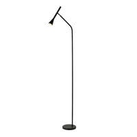 STEHLEUCHTE Holen, Schwarz und gold, 150cm - Goldfarben, Metall (20/20/150cm) - KOSILUM