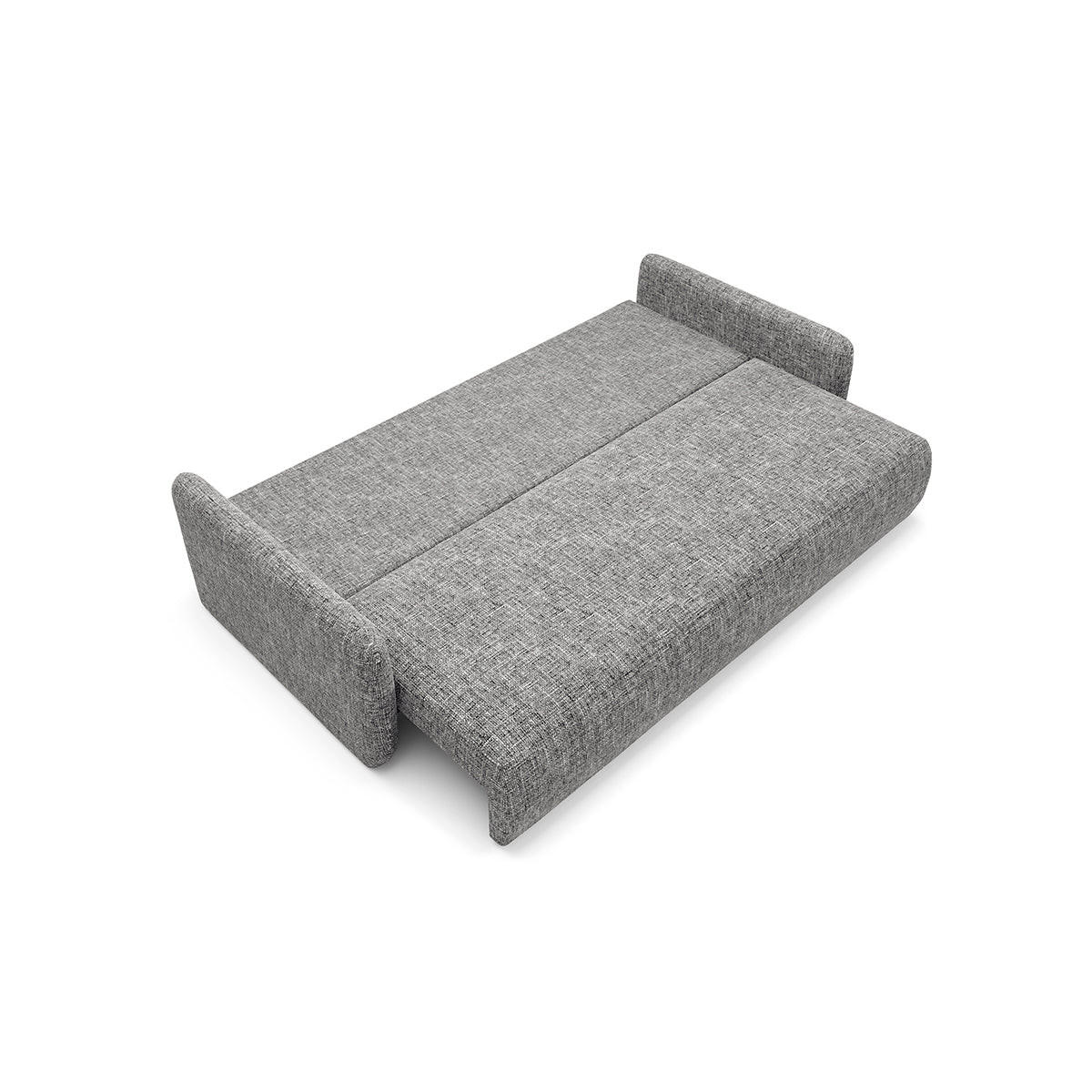SOFA Lazare 3 Sitzplätze Grau - Grau, Holz (217/86/102cm) - Petits-meubles