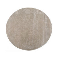TEPPICH Mila Taupe 200/200/2 cm - Taupe, Textil (200/200cm) - LABEL51