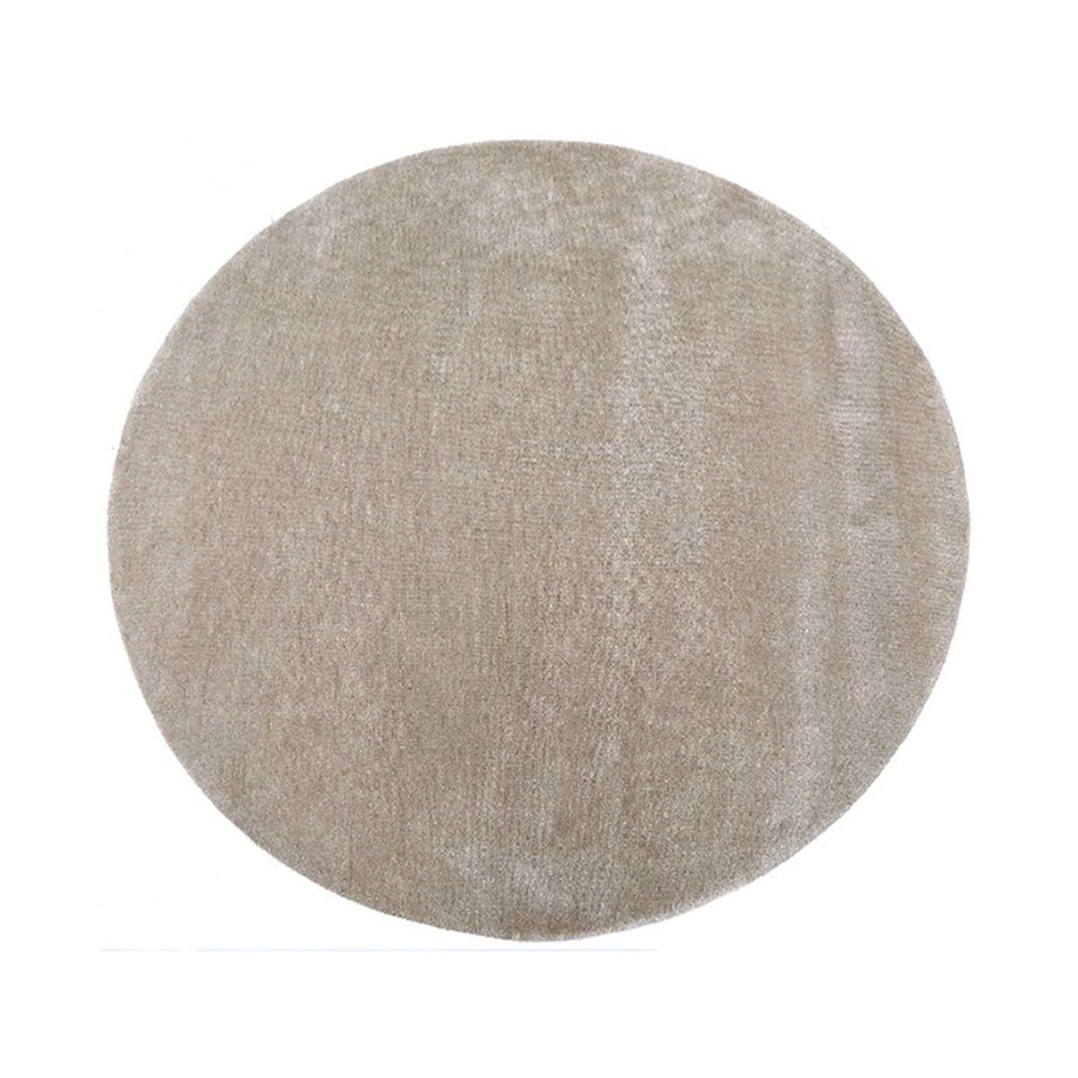 TEPPICH Mila Taupe 200/200/2 cm - Taupe, Textil (200/200cm) - LABEL51