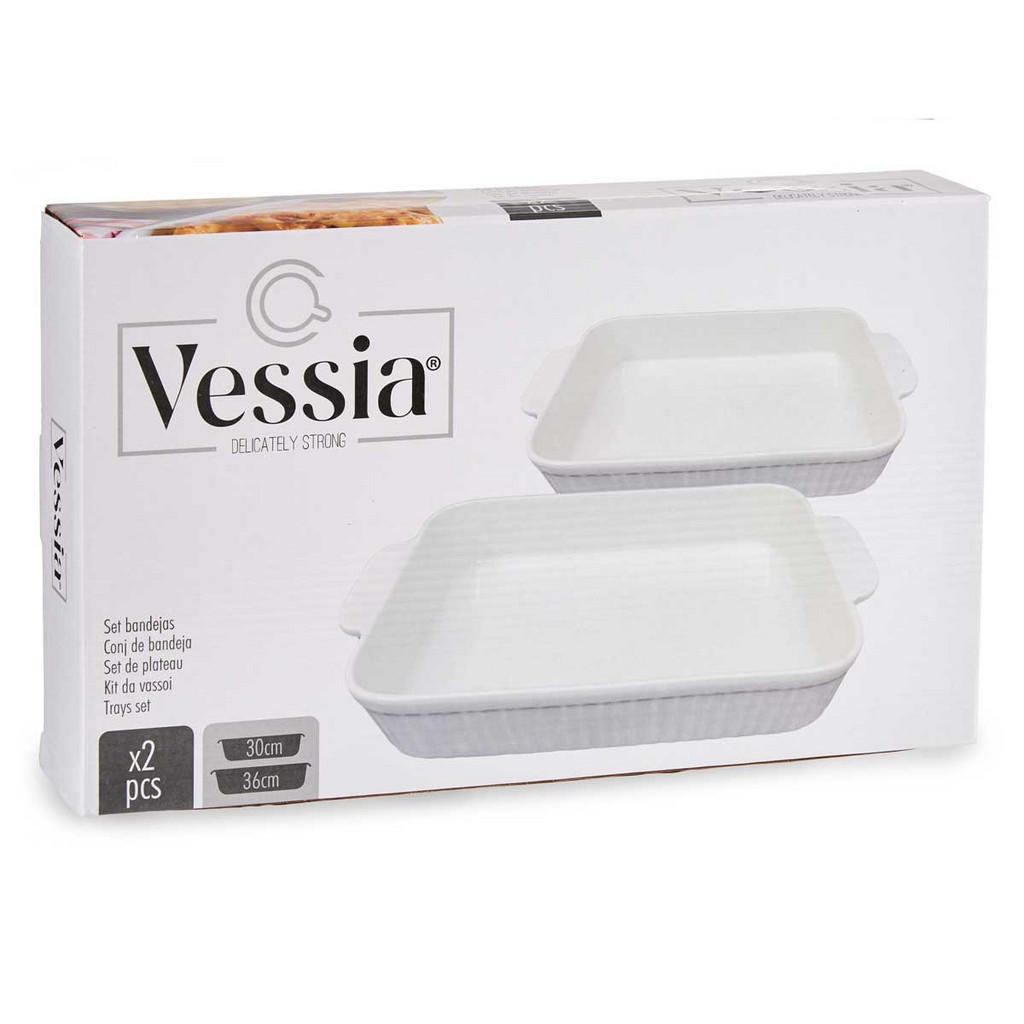 Thumbnail - Vessia Auflaufform, Weiß, Keramik, Kochen, Auflaufformen