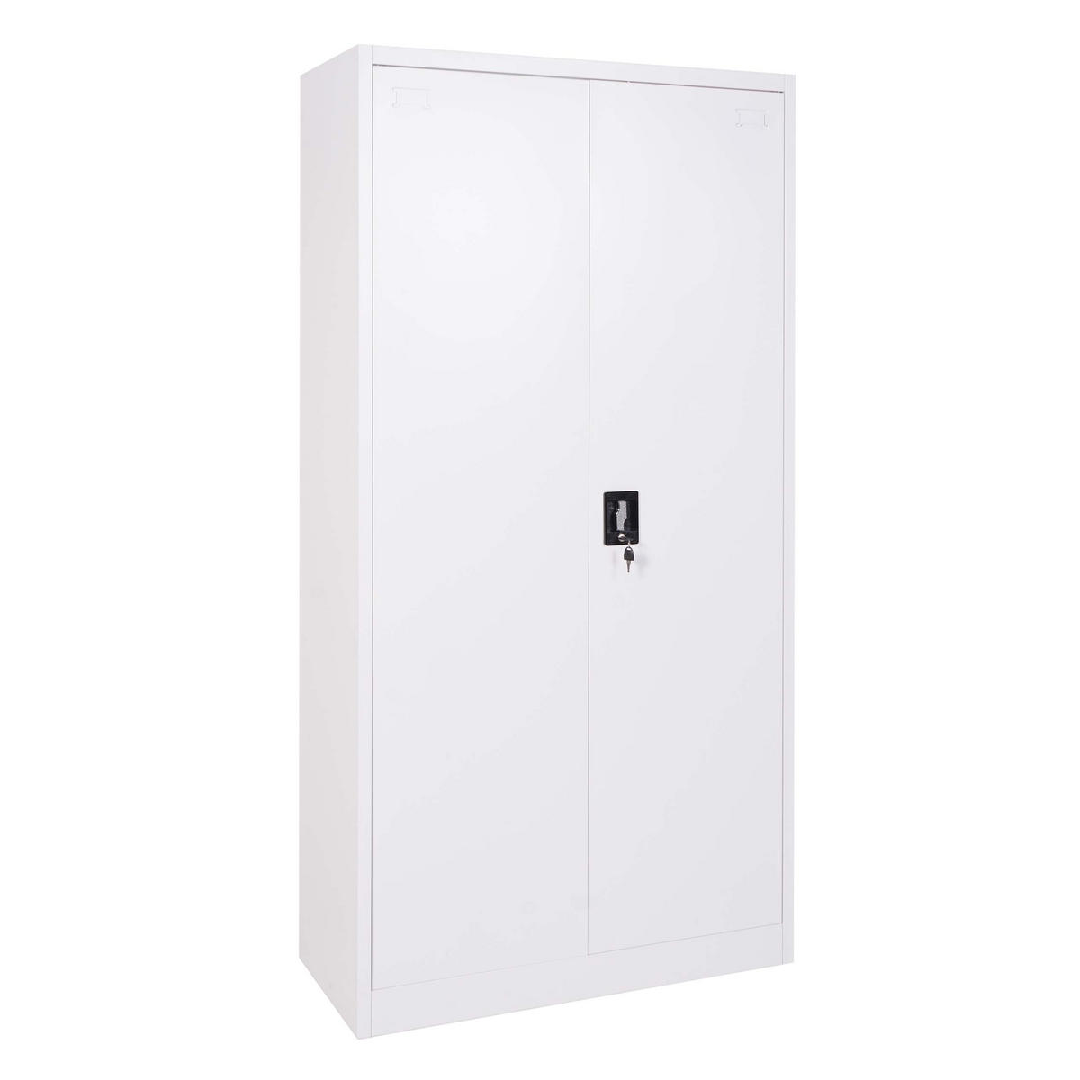 AKTENSCHRANK Weiß - Weiß, Metall (90/185/40cm) - MCW