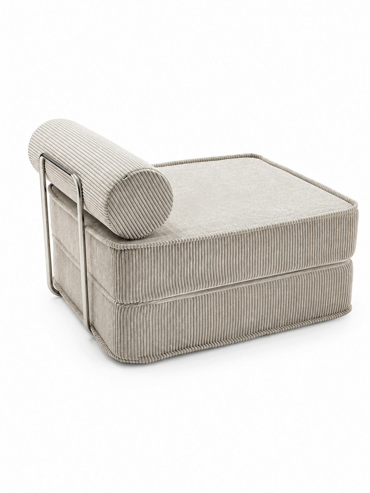 LOUNGE-SESSEL für Erwachsene im Premium-Design - Braun, Textil (80/62/95cm) - SURB