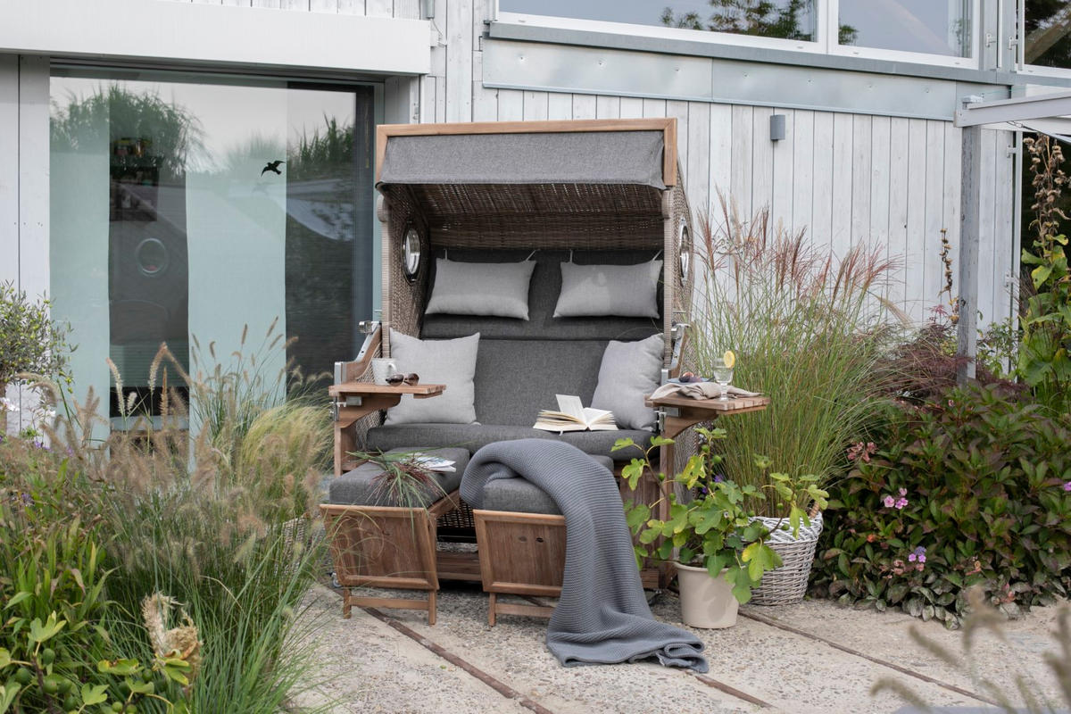 KUSCHELDECKE 150 x 200 cm - grau - Grau, Textil (200/150cm) - bene living