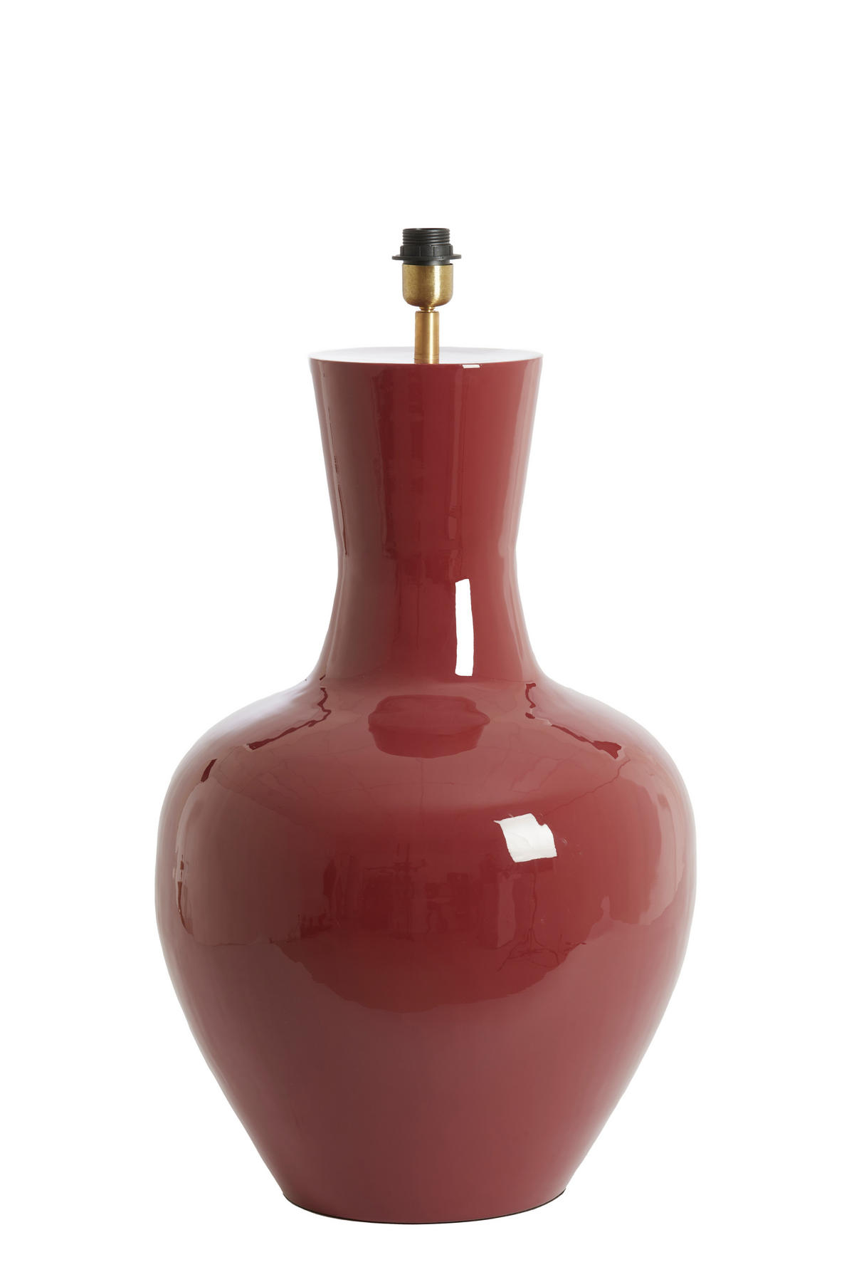 LAMPENSOCKEL Nana Rot 46/46/69 cm - Rot, Metall (46/46/69cm) - Light & Living