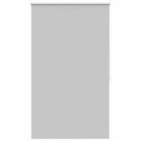 VERDUNKELUNGSROLLO 84,4/175 cm Stoffbreite 80 cm aus Polyester Grau - Grau, Textil (80/175cm) - vidaXL