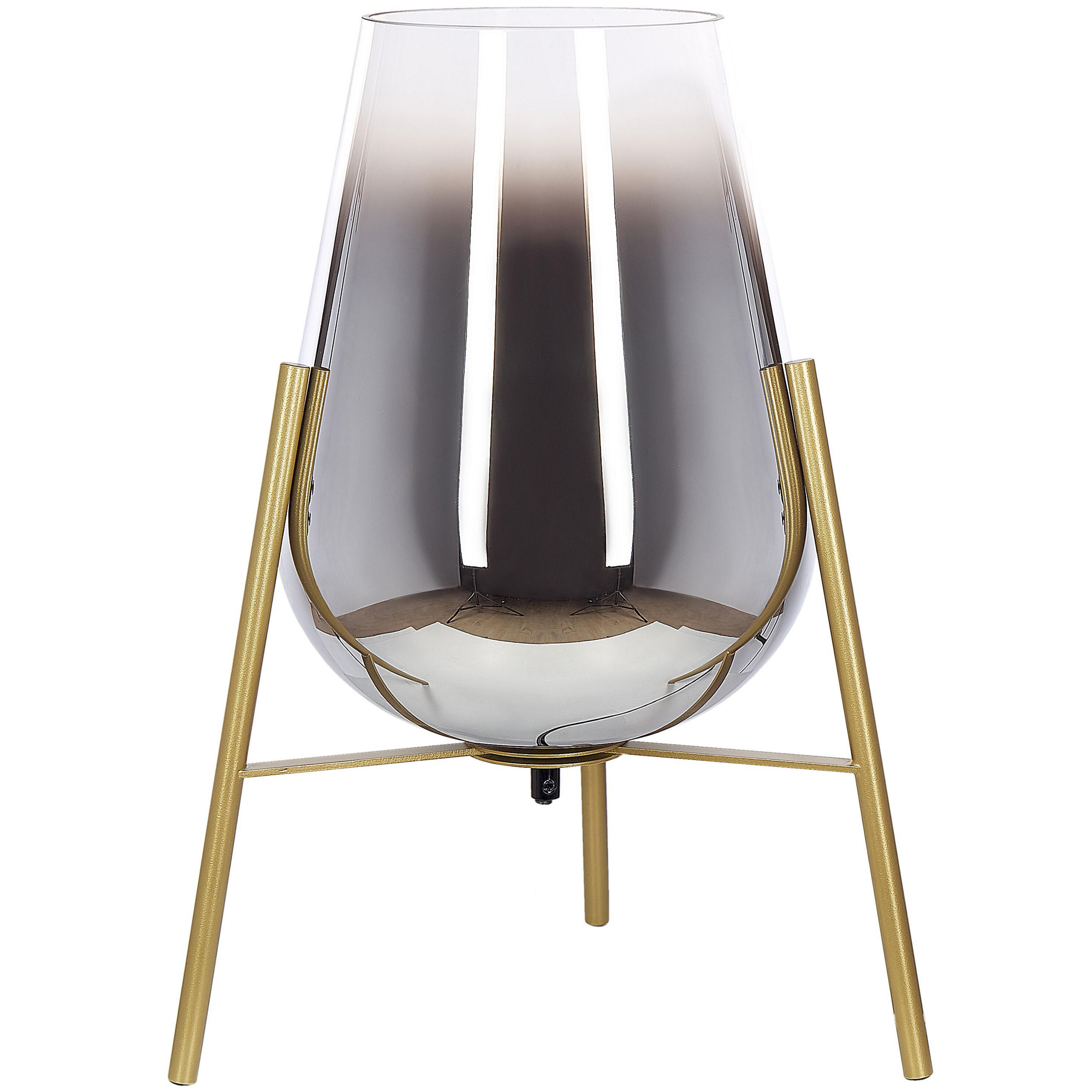 TISCHLAMPE Mena 55/55/44 cm - Goldfarben, Metall (55/55/44cm) - Beliani