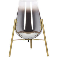 TISCHLAMPE Mena 55/55/44 cm - Goldfarben, Metall (55/55/44cm) - Beliani