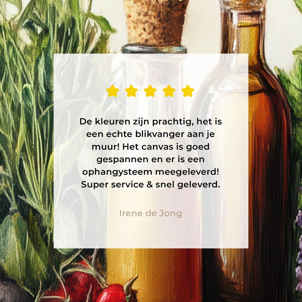 LEINWANDBILD Stilleben - Kräuter - Gewürze - Früchte - Farbenfroh Wandbild 40x30 cm - Grün, Textil (40/30cm) - MuchoWow