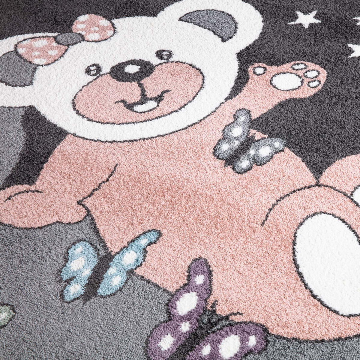 KINDERTEPPICH Anime 916 Grau 190x280 cm - Grau, Textil (190/280cm) - carpet city