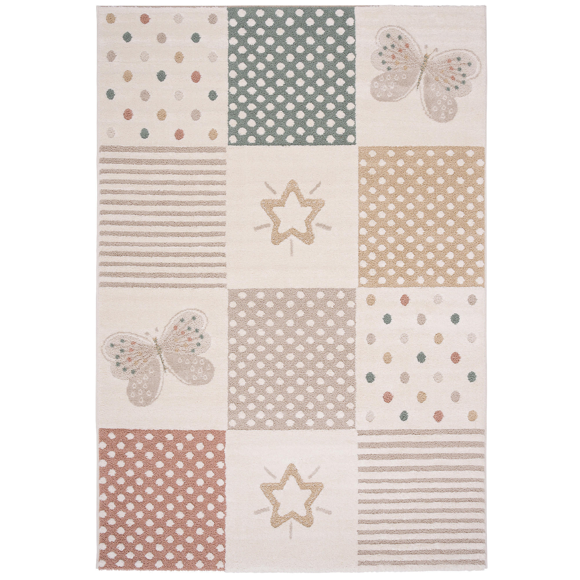 KINDER TEPPICH HAPPY KIDS - Gelb, Textil (200/290cm) - Pergamon