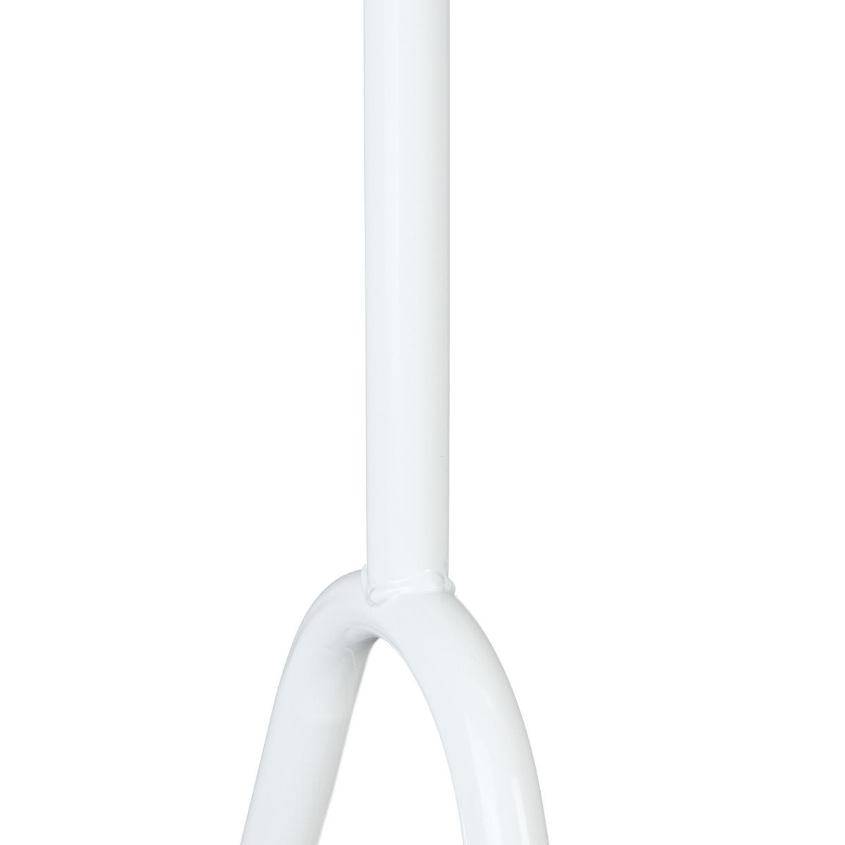 KLEIDERSTÄNDER - Weiß, Metall (81/144/44cm) - Relaxdays