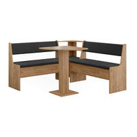 ECKBANKGRUPPE Roman, Goldkraft Eiche, 60 x 60 cm - Honigeiche, Holzwerkstoff (60/75/60cm) - Vicco