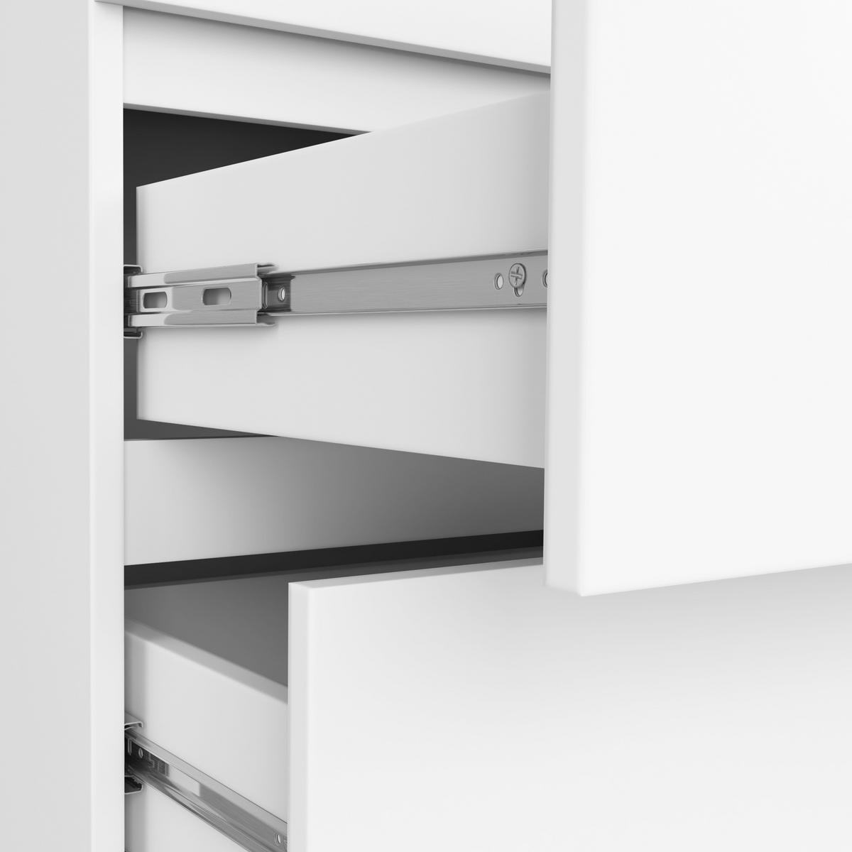 KLEIDERSCHRANK Weiß 60x51x180 cm - Weiß, Holzwerkstoff (60/180/51cm) - Akord