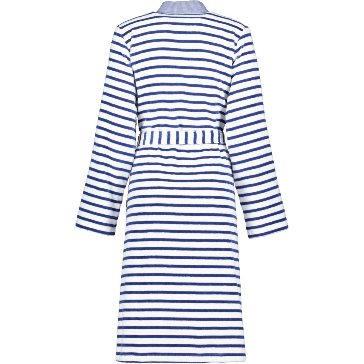 BADEMANTEL DAMEN KIMONO BRETON 6595 NAVY - 16 - Blau, Textil (XSnull) - Cawoe