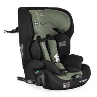KINDERSITZ Trip i-Size grün (76-150cm) Isofix verstellbare Kopfstütze Gurt - Grün, Textil (40/60/45cm) - Cangaroo