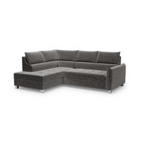ECKSOFA Marno - Schieferfarben, Holzwerkstoff/Textil (260/200cm) - Fun Möbel