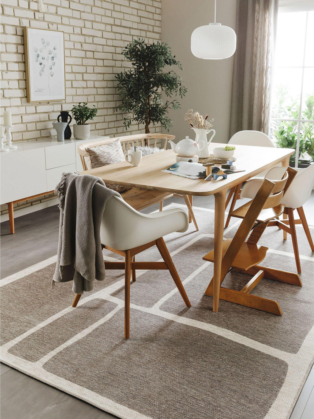 OUTDOORTEPPICH Kiano Multicolor 120x170 cm - Multicolor, Textil (120/170cm) - benuta Nest
